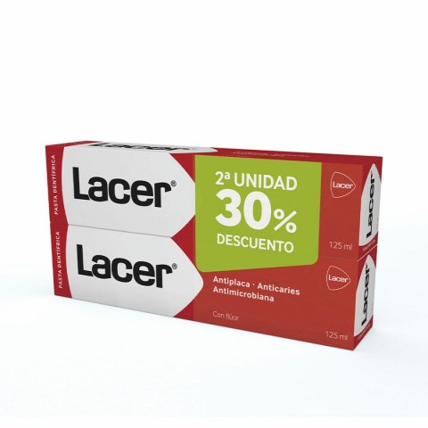 Pasta do Zębów Pełna Ochrona Lacer 2 x 125 ml (2 Części) Pasta do Zębów Pełna Ochrona Lacer 2 x 125 ml (2 Części)