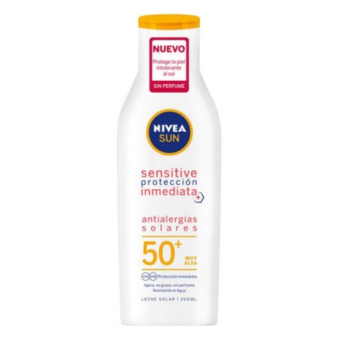 Antyalergiczny protektor słoneczny Sensitive Nivea (200 ml) 50+ (200 ml) Antyalergiczny protektor słoneczny Sensitive Nivea (200 ml) 50+ (200 ml)