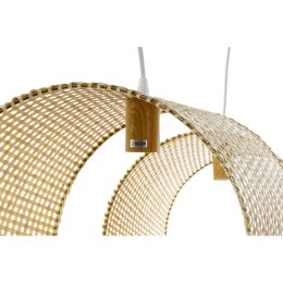 Lampa Sufitowa DKD Home Decor Jasnobrązowy Drewno Bambus 50 W 220 V 80 x 30 x 30 cm
