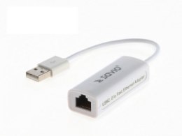 Adapter USB LAN 2.0 - Fast Ethernet (RJ45), blister, CL-24
