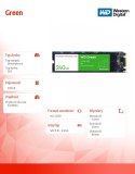 Dysk SSD Green 240GB SATA M.2 2280 WDS240G3G0B