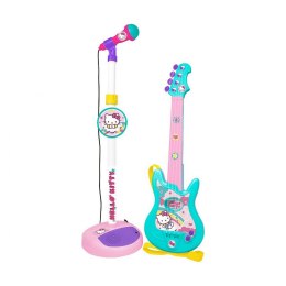 Gitara Dziecięca Hello Kitty Mikrofon