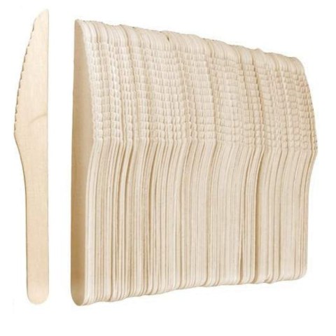 Abena Nóż Drewniany 16,5 cm, 100 sztuk (5395) Abena Nóż Drewniany 16,5 cm, 100 sztuk (5395)