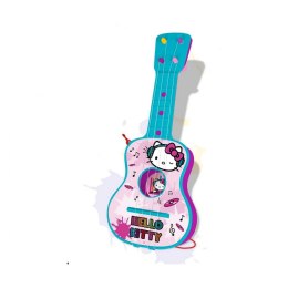 Gitara Dziecięca Hello Kitty 4 Liny Niebieski Różowy