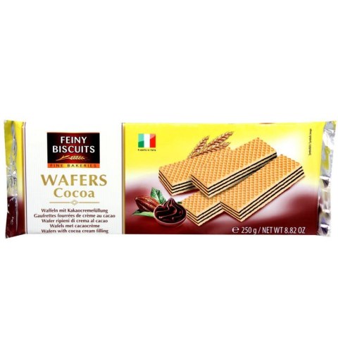 Feiny Biscuits Wafle Czekoladowe 250 g Feiny Biscuits Wafle Czekoladowe 250 g