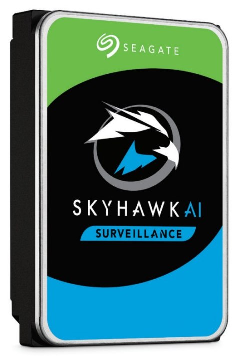 Dysk HDD Seagate Skyhawk AI ST12000VE001 (12 TB ; 3.5"; 256 MB; 7200 obr/min) Dysk HDD Seagate Skyhawk AI ST12000VE001 (12 TB ; 3.5"; 256 MB; 7200 obr/min)