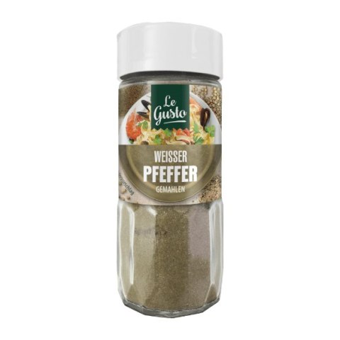 Le Gusto Pieprz Biały Mielony 50 g Le Gusto Pieprz Biały Mielony 50 g