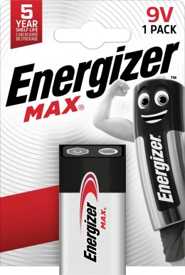 ENERGIZER BATERIA MAX 9V 6LR61. 1 szt. Opakowanie ECO