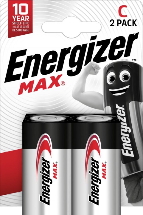 ENERGIZER BATERIA MAX C LR14. 2 szt. Opakowanie ECO ENERGIZER BATERIA MAX C LR14. 2 szt. Opakowanie ECO