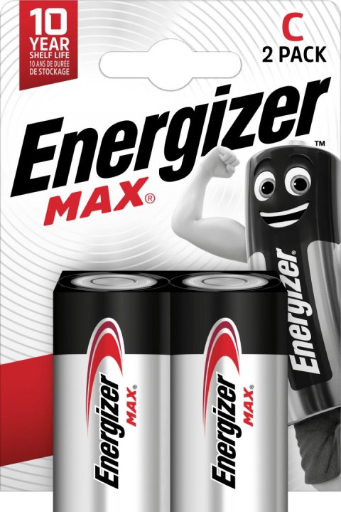 ENERGIZER BATERIA MAX C LR14. 2 szt. Opakowanie ECO