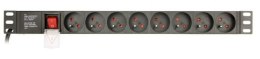 Listwa zasilająca rack (PDU), 8 gniazd FR, 1U, 10A, wtyk C14 3m
