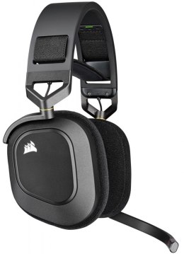 Słuchawki bezprzewodowe HS80 RGB Carbon