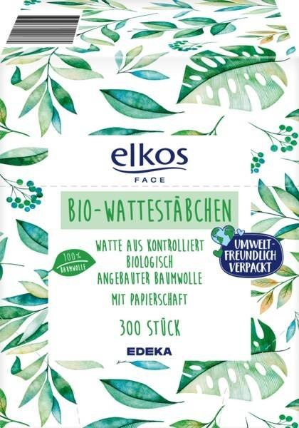 Elkos Patyczki z Organicznej Bawełny 300 szt. Elkos Patyczki z Organicznej Bawełny 300 szt.