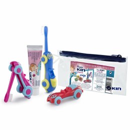 Zestaw do Higieny Jamy Ustnej dla Dzieci Kin Fluorkin Samochód (3 Części)
