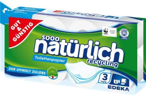 G&G Papier Toaletowy 3 warstwy 8 szt. 200 listków G&G Papier Toaletowy 3 warstwy 8 szt. 200 listków