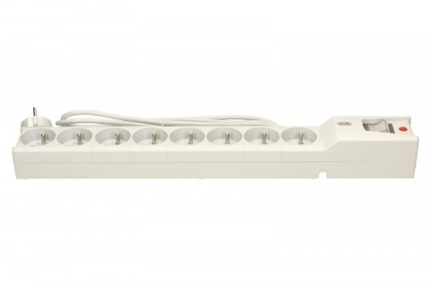 Listwa przeciwprzepięciowa LX 810, 1L, 1,5m, szara Listwa przeciwprzepięciowa LX 810, 1L, 1,5m, szara