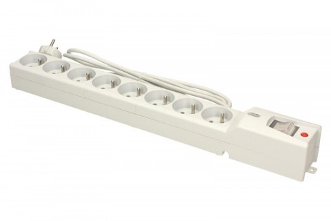 Listwa przeciwprzepięciowa LX 810, 1L, 1,5m, szara Listwa przeciwprzepięciowa LX 810, 1L, 1,5m, szara