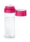 Butelka filtrująca Brita Fill&Go różówa + 4 filtry MicroDisc