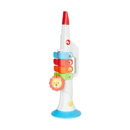 Trąbka Fisher Price zwierzęta 30 cm