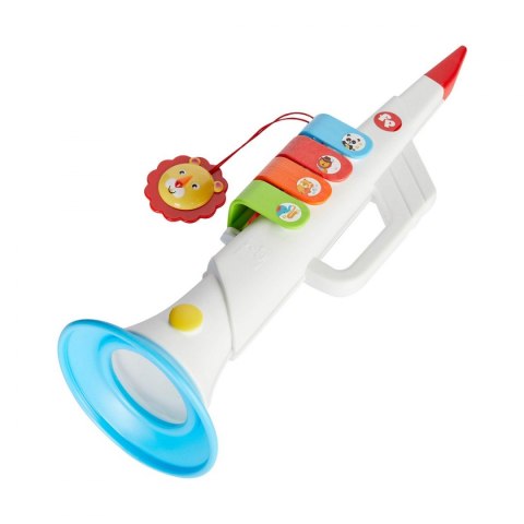 Trąbka Fisher Price zwierzęta 30 cm Trąbka Fisher Price zwierzęta 30 cm