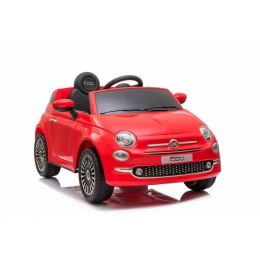 Elektryczny Samochód dla Dzieci Injusa Fiat 500 Czerwony Zdalnie sterowany 12 V