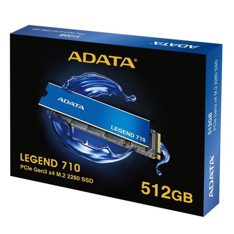 Dysk SSD Legend 710 512GB PCIe 3x4 2.4/1.6 GB/s M2 Dysk SSD Legend 710 512GB PCIe 3x4 2.4/1.6 GB/s M2