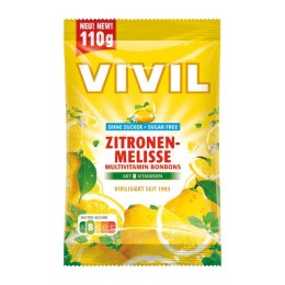 Vivil Zitronenmelisse Cukierki bez Cukru 110 g