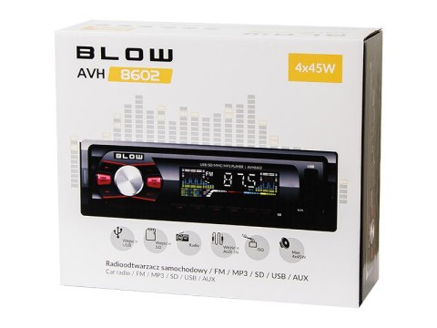 BLOW RADIO AVH-8602 MP3/USB/SD/MMC BLOW RADIO AVH-8602 MP3/USB/SD/MMC