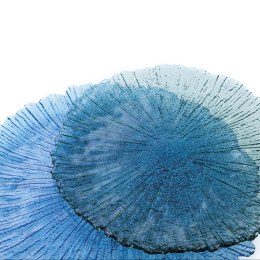 Płaski Talerz Quid Mar De Viento Niebieski Szkło Ø 32 cm (6 Sztuk) (Pack 6x)