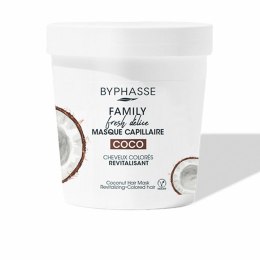 Maseczka Odżywcza Byphasse Family Fresh Delice Kokos Farbowane włosy (250 ml)