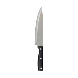 Nóż kuchenny Czarny Stal nierdzewna ABS (20 cm)