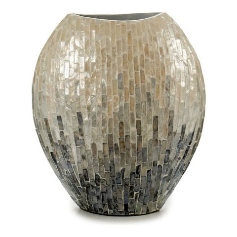 Wazon Szary Palony (15 x 35 x 32 cm) Wazon Szary Palony (15 x 35 x 32 cm)
