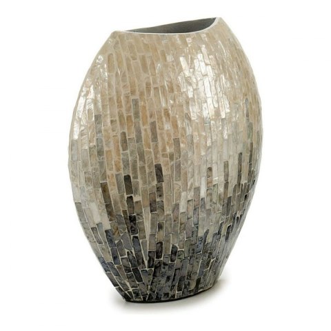 Wazon Szary Palony (15 x 35 x 32 cm) Wazon Szary Palony (15 x 35 x 32 cm)