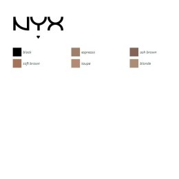 Kosmetyki do brwi Precision NYX (0,13 g) - ash brown