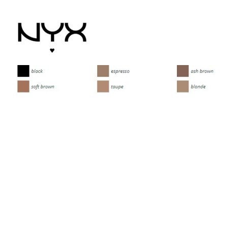 Kosmetyki do brwi Precision NYX (0,13 g) - ash brown Kosmetyki do brwi Precision NYX (0,13 g) - ash brown