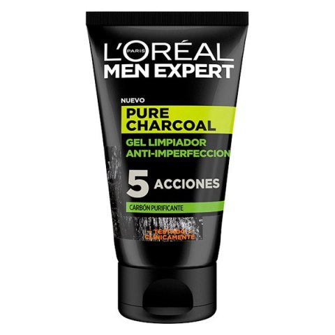 Żel Czyszczący do Twarzy Pure Charcoal L'Oreal Make Up 107 (100 ml) 100 ml Żel Czyszczący do Twarzy Pure Charcoal L'Oreal Make Up 107 (100 ml) 100 ml