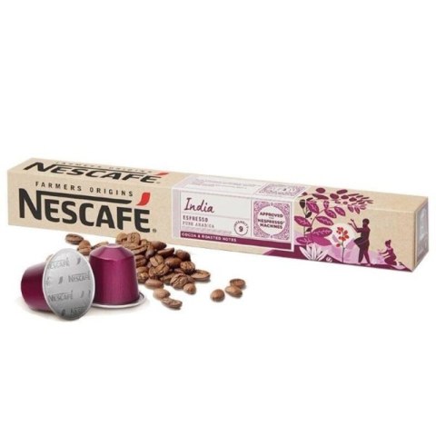 Kawa w kapsułkach FARMERS ORIGINS Nescafé INDIA (10 uds) Kawa w kapsułkach FARMERS ORIGINS Nescafé INDIA (10 uds)