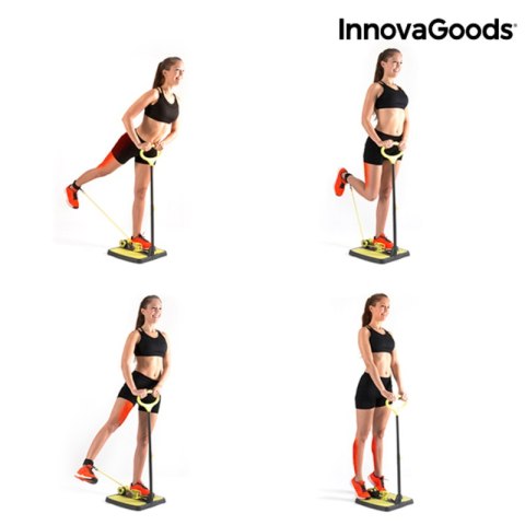 Aparat Fitness do Ćwiczeń Pośladków i Nóg z Przewodnikiem Ćwiczeń InnovaGoods Aparat Fitness do Ćwiczeń Pośladków i Nóg z Przewodnikiem Ćwiczeń InnovaGoods