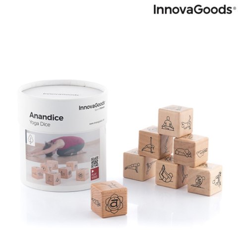 Kostki do Jogi Anandice InnovaGoods 7 Sztuk Kostki do Jogi Anandice InnovaGoods 7 Sztuk