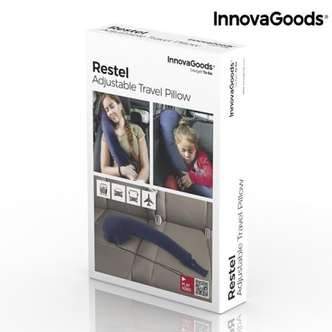 Nadmuchiwana Poduszka Podróżna z Zaczepem na Siedzenie Restel InnovaGoods Nadmuchiwana Poduszka Podróżna z Zaczepem na Siedzenie Restel InnovaGoods