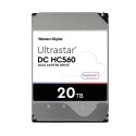 Dysk serwerowy HDD Western Digital Ultrastar DC HC560 WUH722020BLE6L4 (20 TB; 3.5"; SATA III)