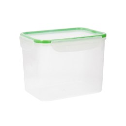 Hermetyczne pudełko na lunch Quid Greenery Przezroczysty Plastikowy (3,7 L) (Pack 4x)