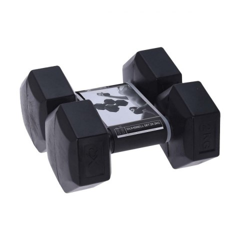 Hantle XQ Max Czarny 2 Kg 2 Sztuk Hantle XQ Max Czarny 2 Kg 2 Sztuk