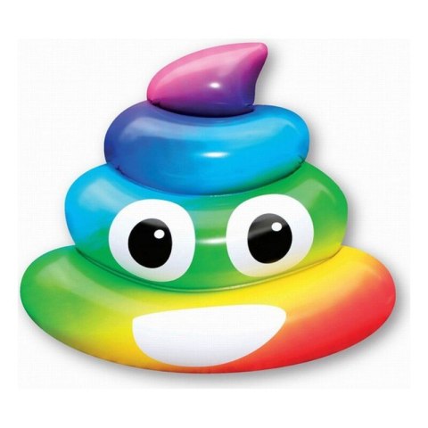 Dmuchany materac Rainbow Poo (107 x 121 x 26 cm) Dmuchany materac Rainbow Poo (107 x 121 x 26 cm)