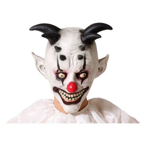 Tusz Halloween Biały Zły Pajac Tusz Halloween Biały Zły Pajac