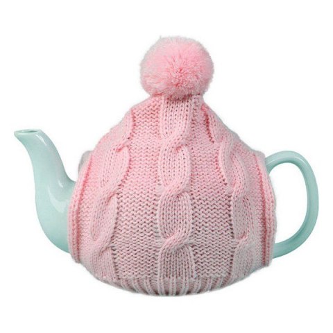 Dzbanek na herbatę 112435 Porcelana - Różowy Dzbanek na herbatę 112435 Porcelana - Różowy