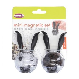 Zestaw solniczka i pieprzniczka Mini Magnetics ABS (2 Sztuk)