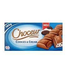 Choceur Cookies &Cream Czekolada Ciastko i Krem 200 g