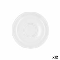 Płaski Talerz Bidasoa Glacial Kawa 100-180 ml Biały Ceramika (12 Sztuk) (Pack 12x)