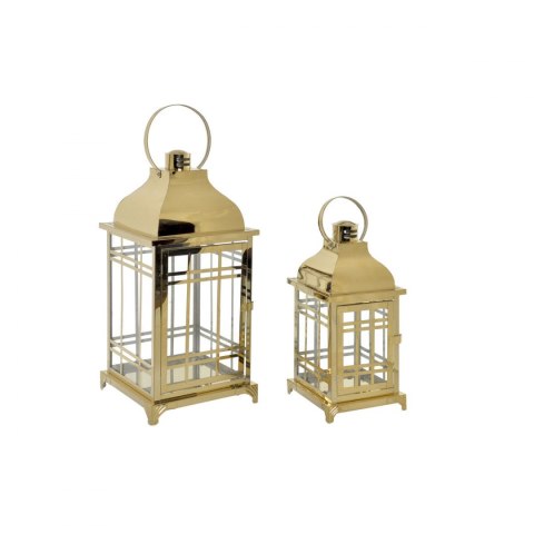 Latarnie DKD Home Decor Szkło Złoty Metal (22 x 22 x 57 cm) (22 x 22 x 49 cm) Latarnie DKD Home Decor Szkło Złoty Metal (22 x 22 x 57 cm) (22 x 22 x 49 cm)